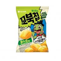 乌龟玉米脆片꼬북칩 콘스프맛