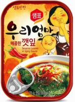 紫苏叶罐头(辣味)깻잎